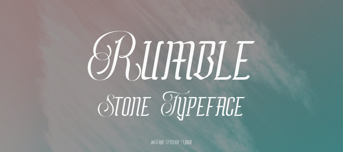 Rumble Stone Font