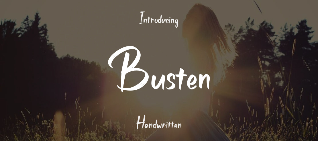 Busten Font