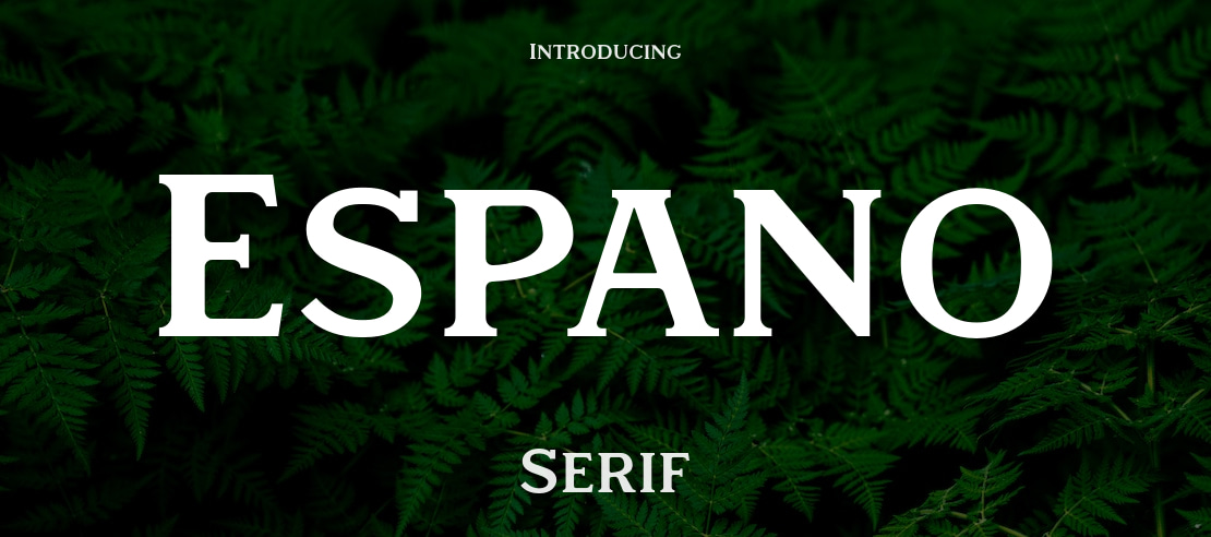 Espano Font