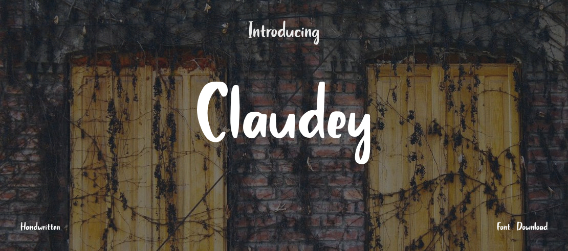 Claudey Font