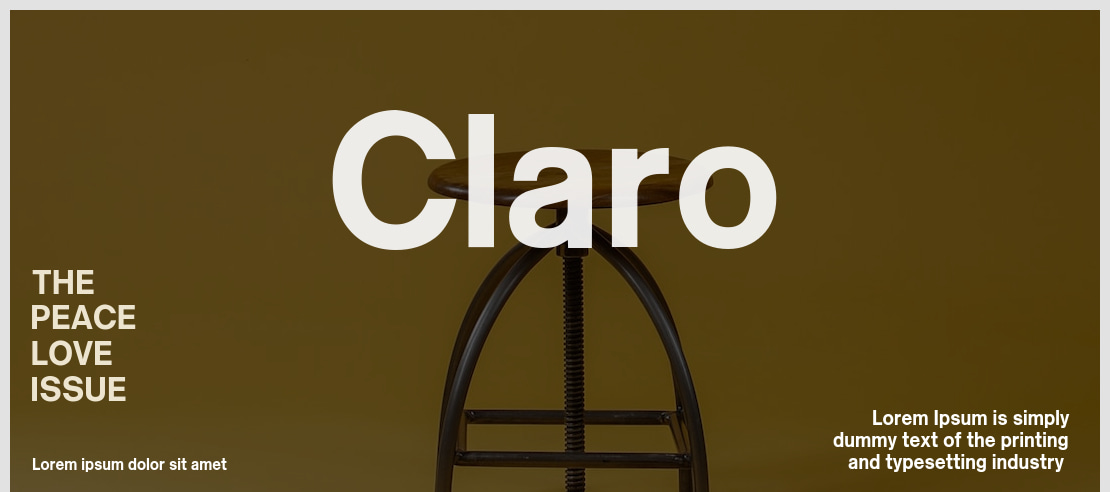 Claro Font