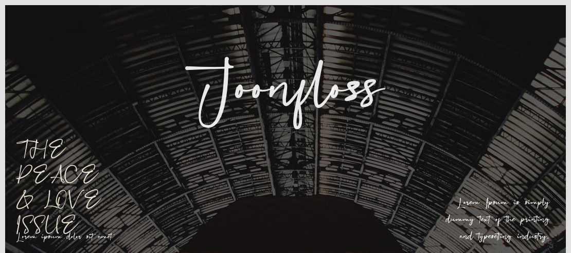 Joonfloss Font