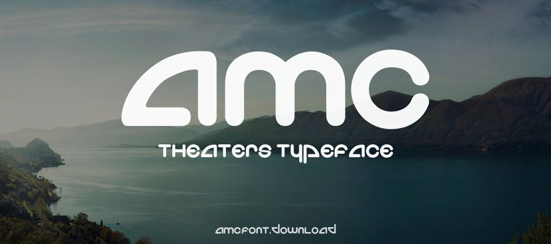 AMC Theaters Font