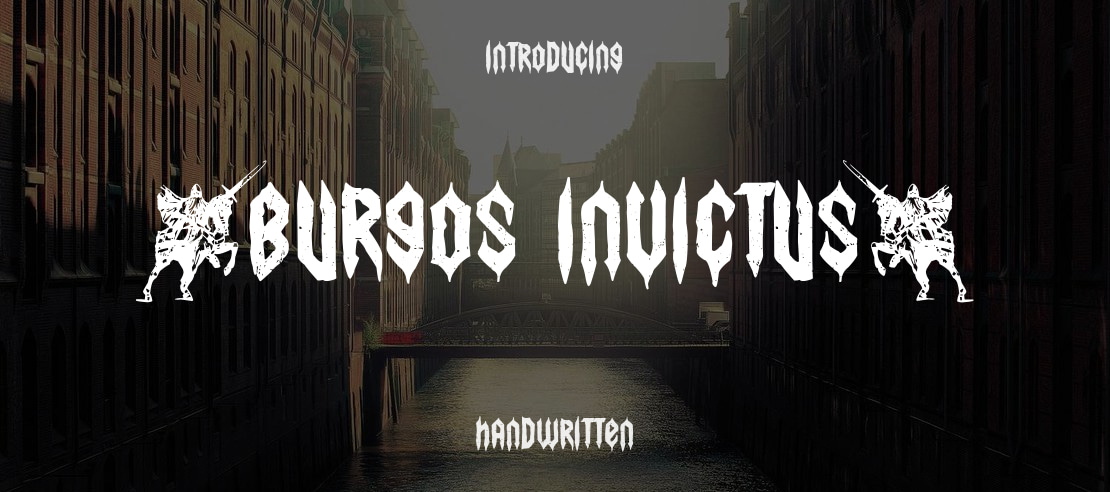 (Burgos Invictus) Font