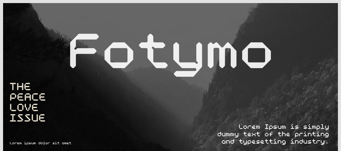 Fotymo Font