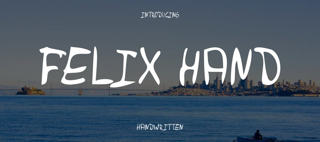 Felix Hand Font