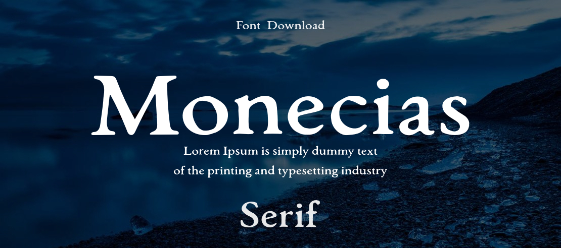 Monecias Font