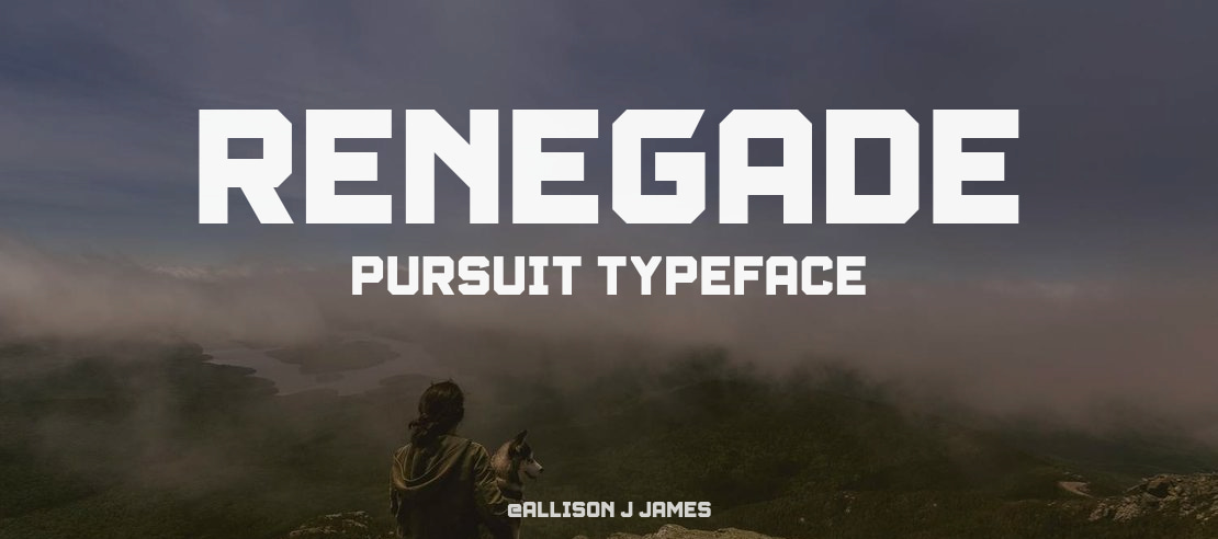Renegade Pursuit Font