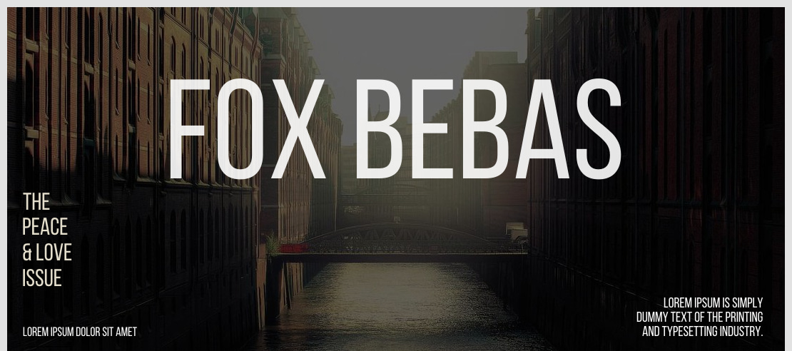 Fox Bebas Font