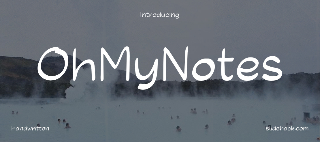 OhMyNotes Font