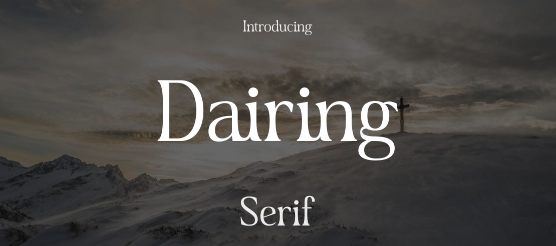 Dairing Font