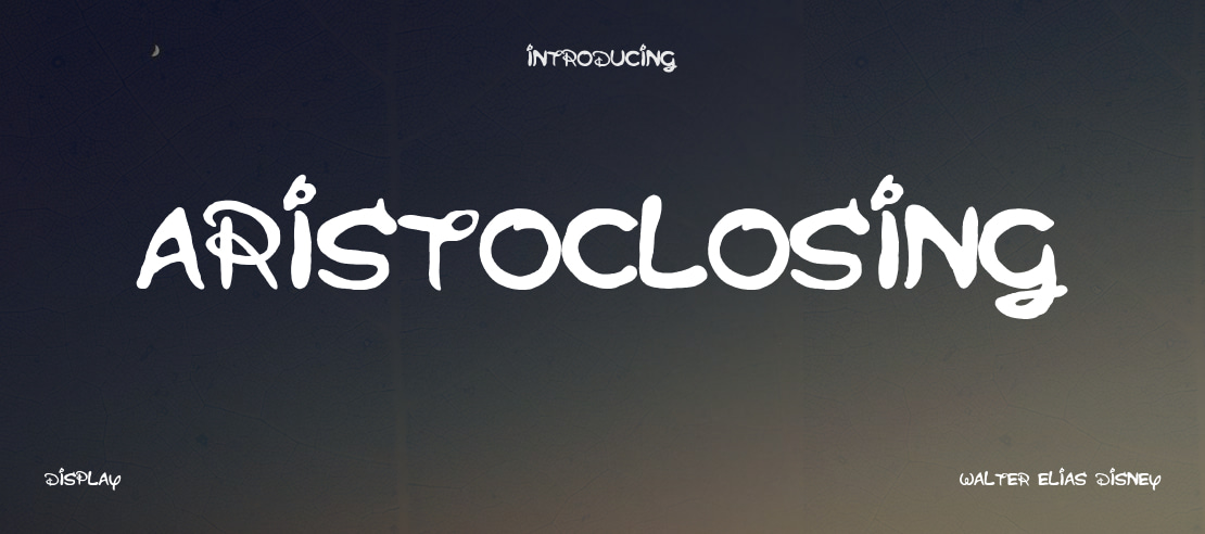 Aristoclosing Font