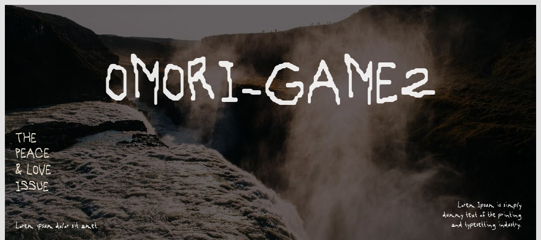 OMORI_GAME2 Font