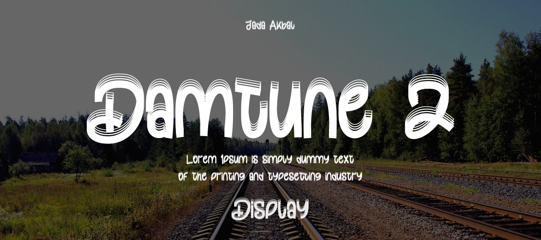 Damtune 2 Font