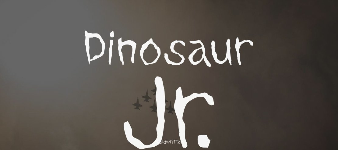 Dinosaur Jr. Font