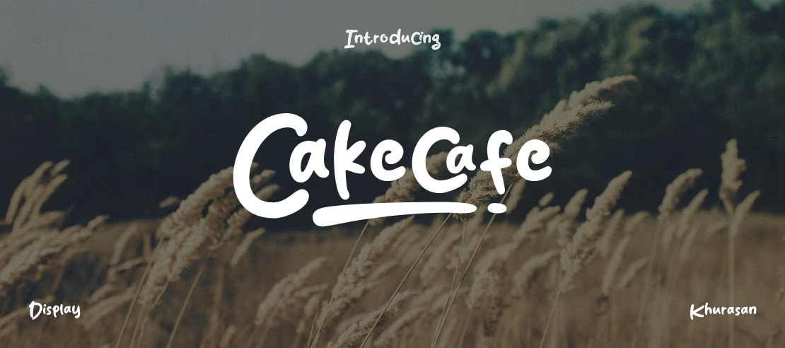 Cakecafe Font