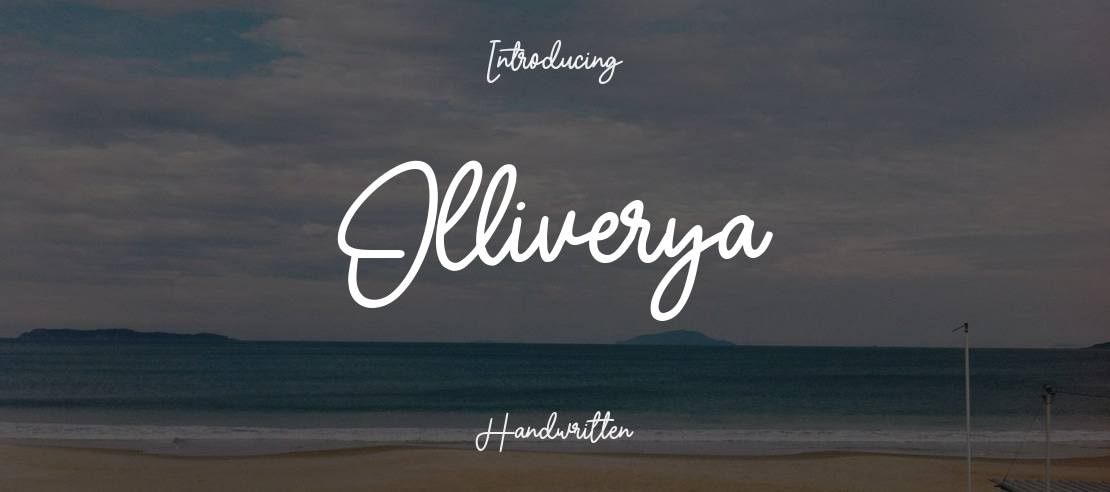 Olliverya Font