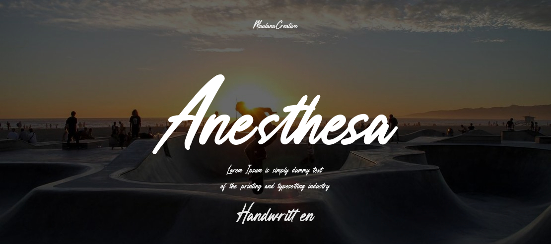 Anesthesa Font