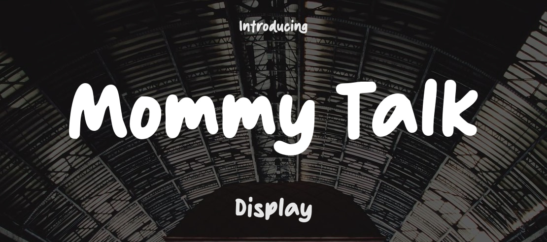 Mommy Talk Font