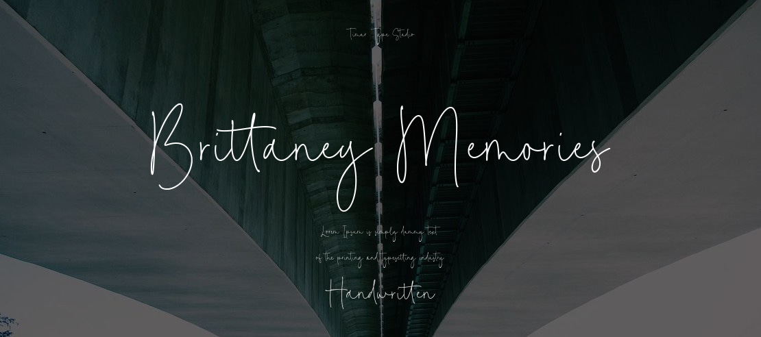 Brittaney Memories Font