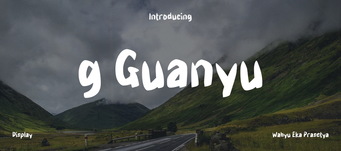 g Guanyu Font