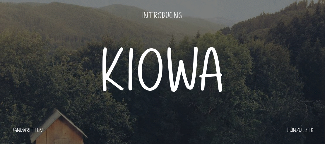 Kiowa Font