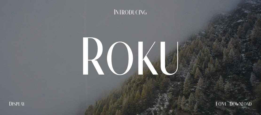 Roku Font