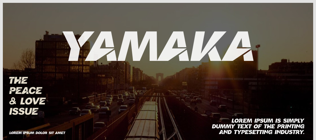 Yamaka Font