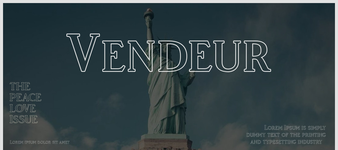 Vendeur Font