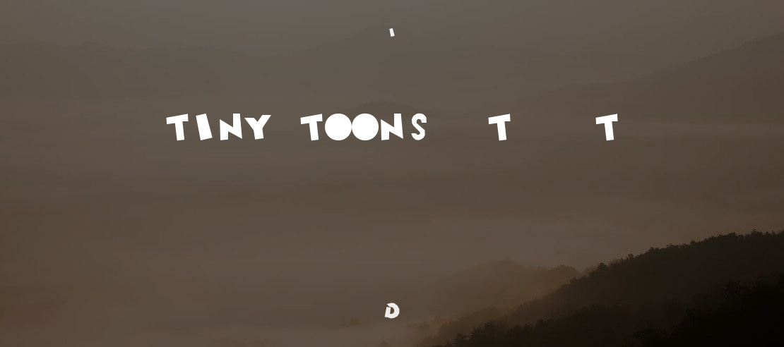 TINY TOONS (TinyToons) Font