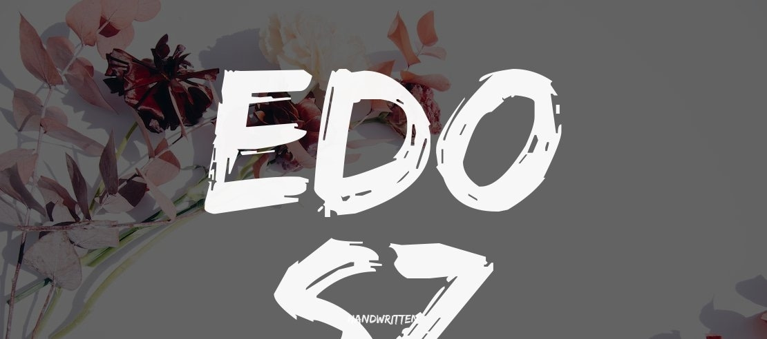 Edo SZ Font