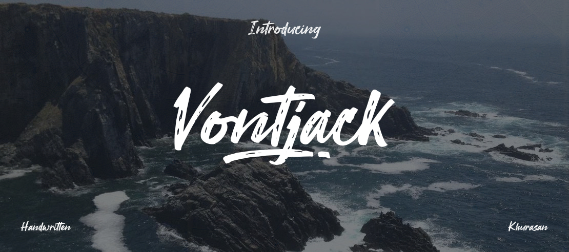 Vontjack Font