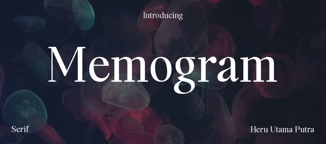 Memogram Font