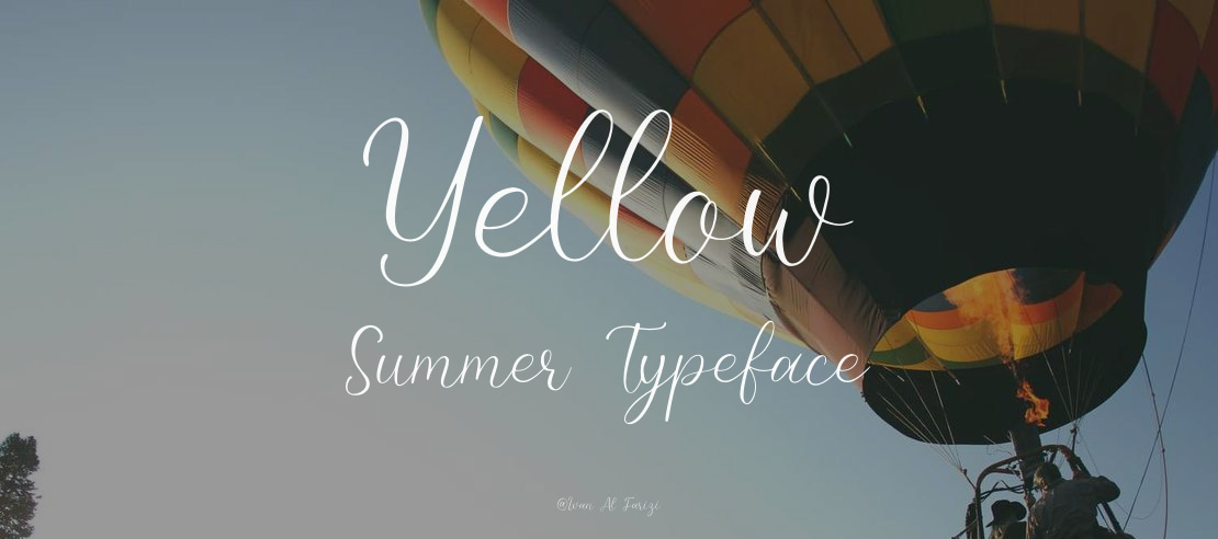 Yellow Summer Font