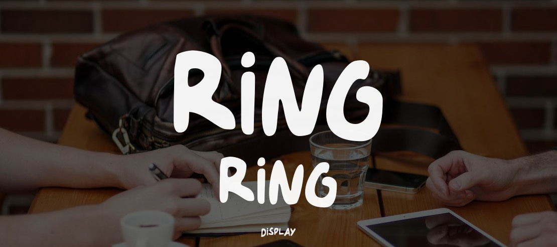 Ring Ring Font