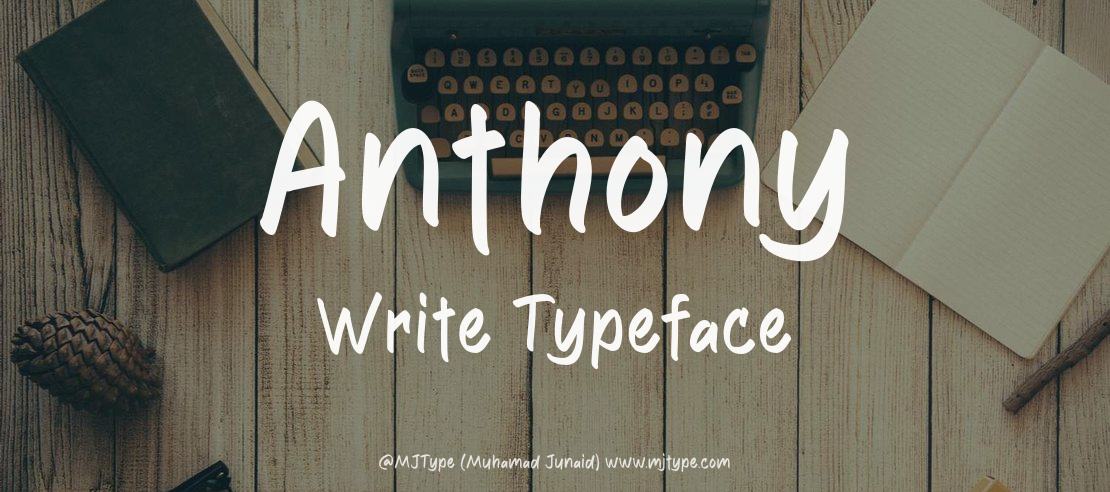 Anthony Write Font