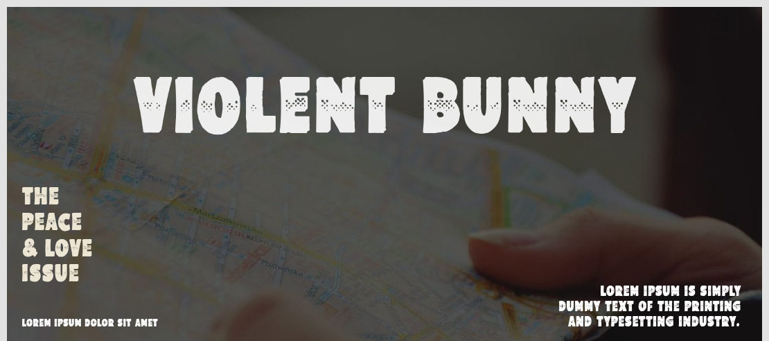 Violent Bunny Font