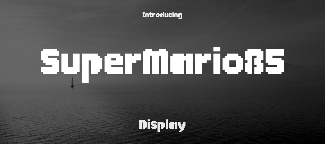 SuperMario85 Font