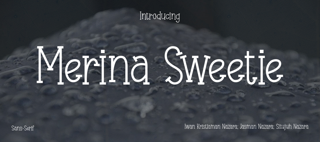 Merina Sweetie Font