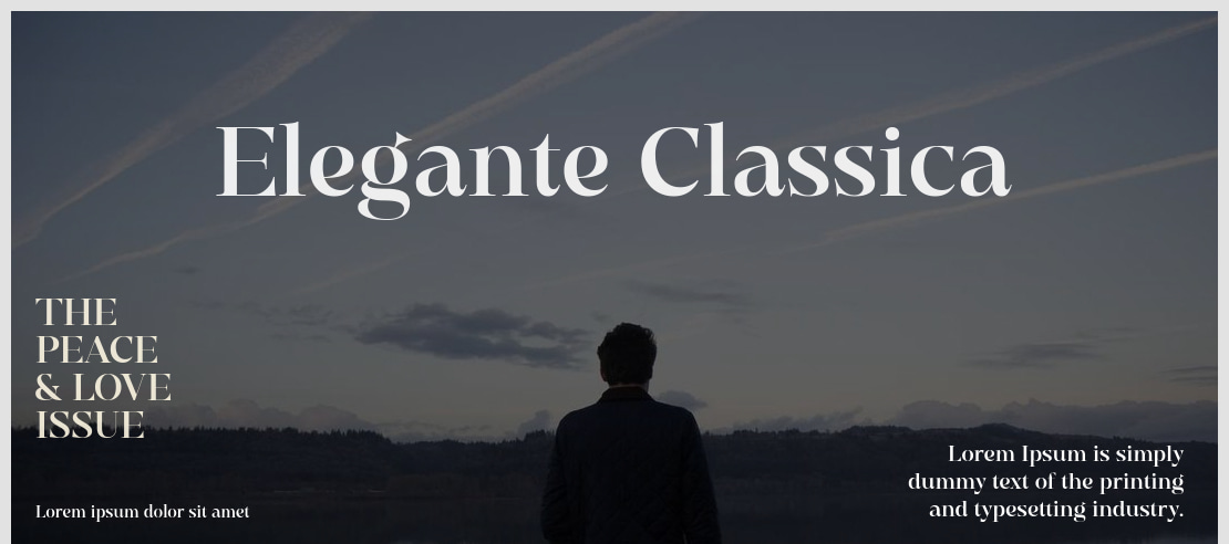 Elegante Classica Font