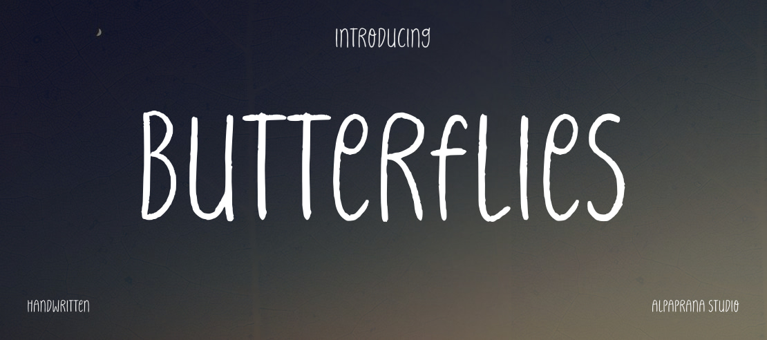 Butterflies Font