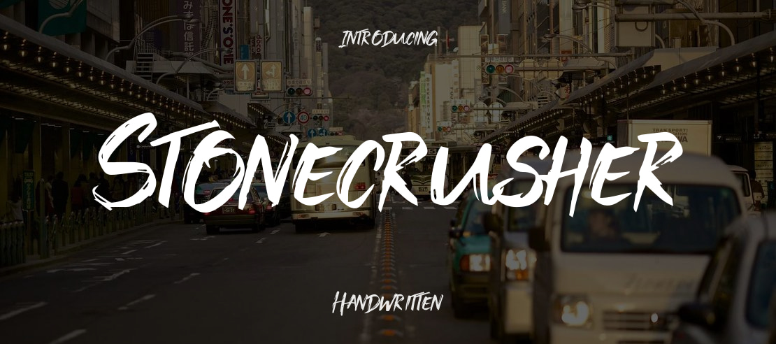 Stonecrusher Font