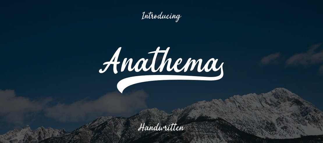 Anathema Font