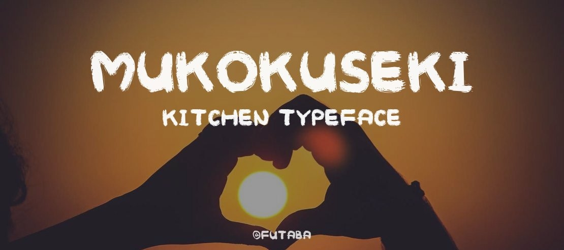 Mukokuseki Kitchen Font