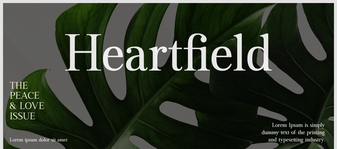 Heartfield Font