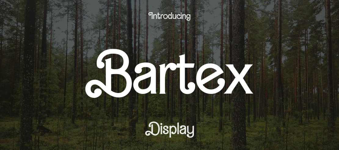 Bartex Font