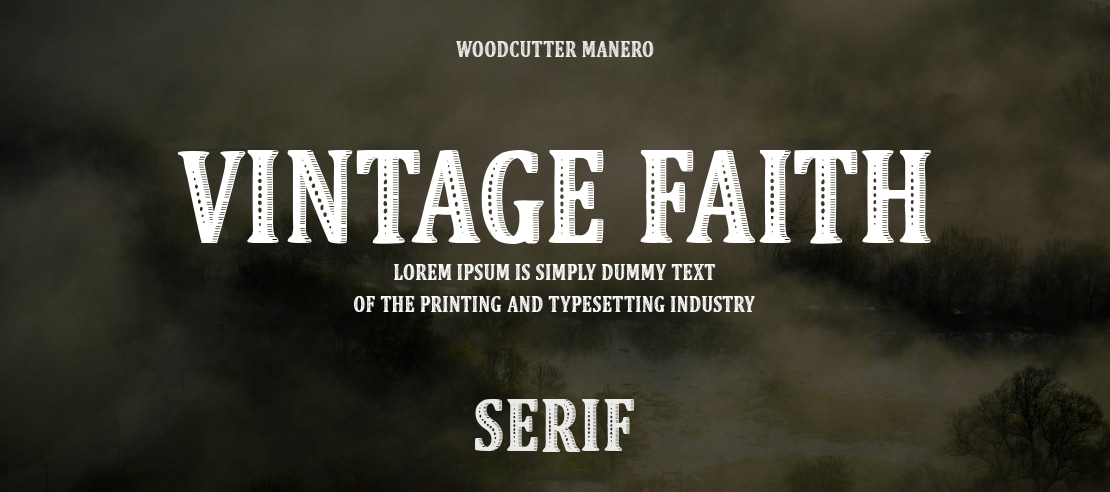 Vintage Faith Font