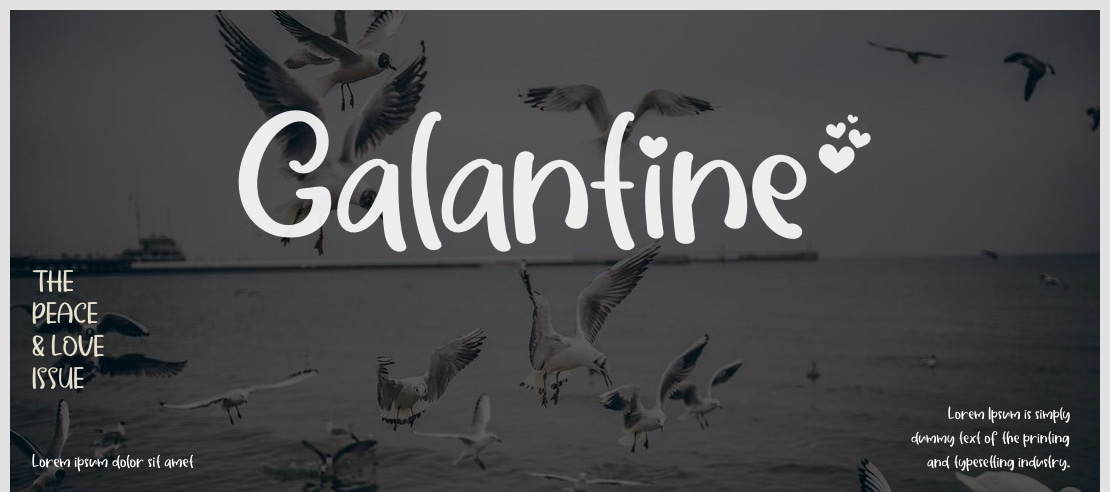 Galantine Font