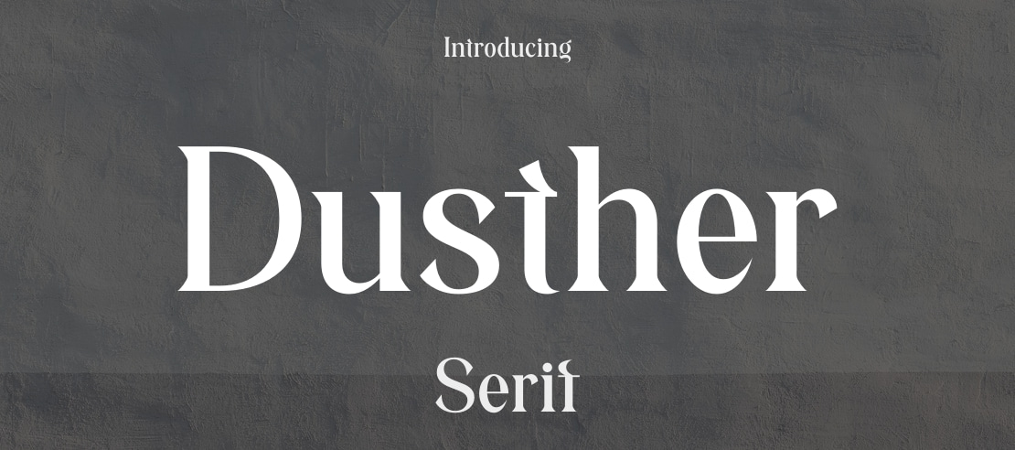 Dusther Font