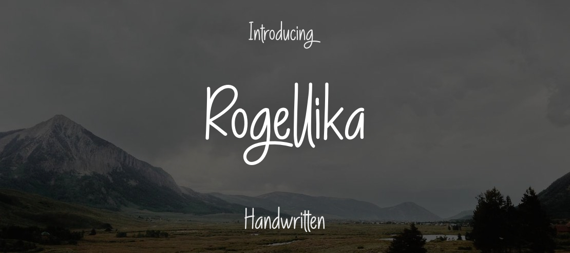 Rogellika Font